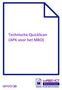 Technische QuickScan (APK voor het MBO)