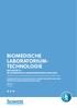 BIOMEDISCHE LABORATORIUM- TECHNOLOGIE BACHELOR IN DE BIOMEDISCHE LABORATORIUMTECHNOLOGIE. MEDISCHE LABORATORIUMTECHNOLOGIE Brugge BRUGGE
