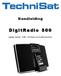 Handleiding. DigitRadio 500. Digitale Internet-, DAB+, FM Radio met ipod/iphone-dock