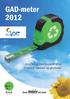 GAD-meter 2012. Inzameling huishoudelijk afval in woord, tabellen en grafieken. Haal meer uit afval ISO-14001