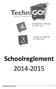 Schoolreglement 2014-2015