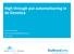 High through put automatisering in de Genetica. Ermanno Bosgoed ermanno.bosgoed@radboudumc.nl 19 11 2014