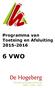 Programma van Toetsing en Afsluiting 2015-2016 6 VWO