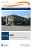 Unit I kantoor: ca. 466 m² Unit I bedrijfshal: ca. 2.475 m² Unit II kantoor: ca. 325 m²