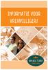 informatie voor vrijwilligers