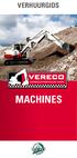 VERHUURGIDS MACHINES