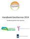 Handboek Geothermie 2014. Handboek geothermisch operator