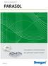 PRODUCTOVERZICHT PARASOLTM. Innovatieve comfortmodules die optimaal comfort bieden. swegon.com