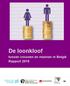 De loonkloof tussen vrouwen en mannen in België Rapport 2015