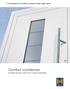 10 klassieke en moderne motieven naar eigen wens. Comfort voordeuren Voordelige aluminium deuren met 3-voudig veiligheidsslot