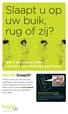 Slaapt u op uw buik,