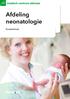 Afdeling neonatologie