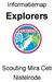 Informatiemap. Explorers. Scouting Mira Ceti Nistelrode