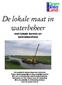 De lokale maat in waterbeheer