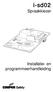 i-sd02 Spraakkiezer Installatie- en programmeerhandleiding