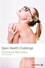 Open Health Challenge Anorexia Nervosa. (powered by Achmea) Open Health Challenge (powered by Achmea) Anorexia Nervosa 1