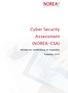 Cyber Security Assessment (NOREA-CSA) Introductie, handreiking en vragenlijst