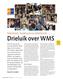 Drieluik over WMS Met het oog op de zevende Elsevier WMSdag is in dit nummer veel ruimte vrijgemaakt voor warehouse management