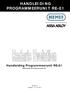 HANDLEIDING PROGRAMMEERUNIT RE-01