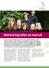 Mentoring helpt ze vooruit