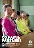 Oxfam & Partners. driemaandelijks tijdschrift van Oxfam-Solidariteit 28 juli - augustus - september 2012 BC 10682. Brussel X