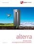 BRINE/WATER WARMTEPOMPEN. alterra. De beste manier, om energie uit de bodem te benutten! www.alpha-innotec.com