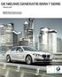 DE NIEUWE GENERATIE BMW 7 SERIE