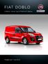 FIAT DOBLO. CARGO, Work-Up & Platform Cabine