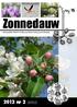 Zonnedauw. 2012 nr 2. driemaandelijks tijdschrift van Natuurpunt Noord-Limburg (Lommel-Overpelt) Jaargang 44 april-mei-juni