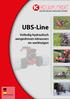 DIE ERSTEN BEI AREALMASCHINEN. UBS-Line. Volledig hydraulisch aangedreven éénassers en werktuigen. Made in Germany