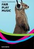 Digitale muzieklicenties FAIR PLAY MUSIC