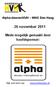 Alpha-deuren/HVH WHC Den Haag. 26 november 2011. Mede mogelijk gemaakt door hoofdsponsor: