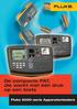 De compacte PAT, die werkt met één druk op een toets. Fluke 6000-serie Apparatentesters