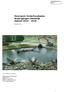 Meerjaren Onderhoudsplan Watergangen Stedelijk Gebied 2015-2018