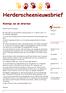 Herderscheenieuwsbrief