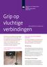 Grip op vluchtige. verbindingen. Voor wie is dit informatieblad bedoeld? Afbakening. Vluchtige verbindingen. Informatieblad voor professionals