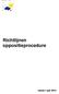 Richtlijnen oppositieprocedure