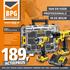 189,- ACTIEPRIJS. van en voor professionals in de bouw. www.bpg.nl. DEWALT Combiset DCK 211 D2T QW