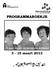 PROGRAMMABOEKJE 3-15 maart 2013