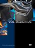 Kracht door samenwerking. VDL Staalservice
