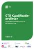 OTO Kwalificatieprofielen