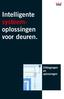 Intelligente systeemoplossingen. voor deuren. Uitdagingen en oplossingen