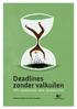 Deadlines zonder valkuilen