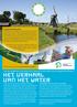 HET VERHAAL VAN HET WATER. Ontdek Westfriesland