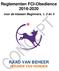 Reglementen FCI-Obedience 2016-2020