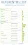 REFERENTIELIJST. GEMEENTEN per PROVINCIE. Griffiemedewerker. Bestuurssecretaresse. Directiesecretaresse. Managementassistente