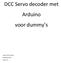 DCC Servo decoder met Arduino voor dummy s