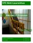 VTI Sint-Laurentius. PROJECT: Trappen SMET I.