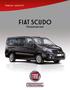 Prijslijst per 1 januari 2014. Fiat scudo. Personenvervoer