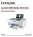 Lexmark 4800 Series All-In-One. Gebruikershandleiding
